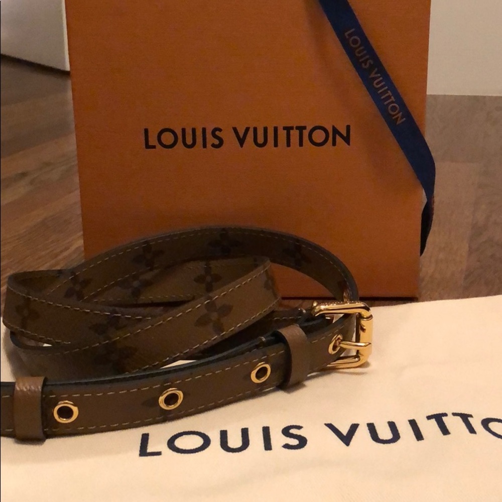 LV Reverse Monogram Adjustable Strap